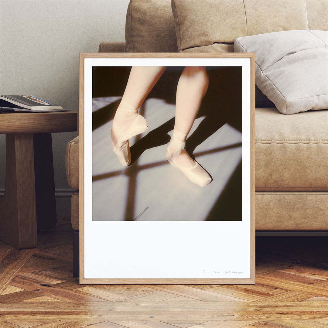 Décoration intérieur tirage Polaroid danseuse classique opéra paris