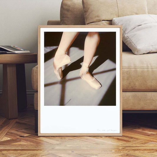 Décoration intérieur tirage Polaroid danseuse classique opéra paris
