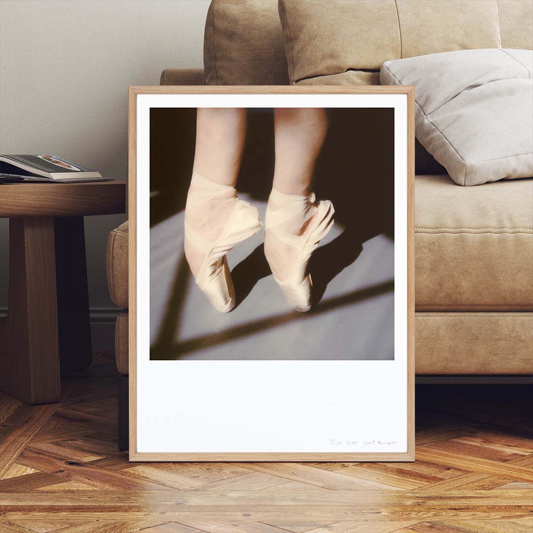Décoration tirage Polaroid art danseuse ballet