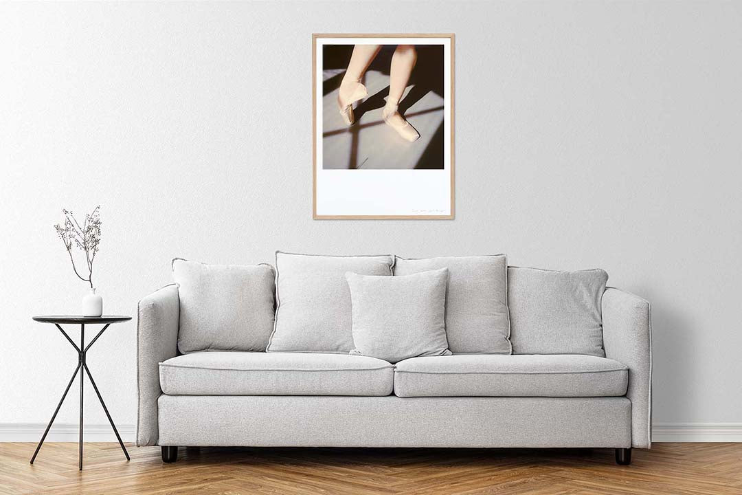 Décoration intérieur tirage Polaroid danseuse classique opéra paris