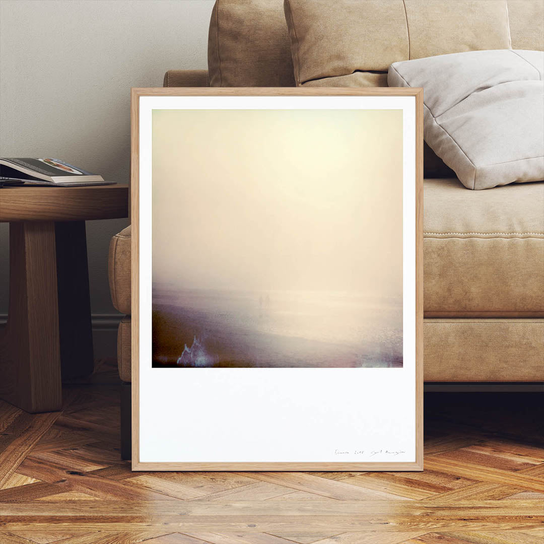 Décoration intérieur tirage Polaroid Deauville plage photo