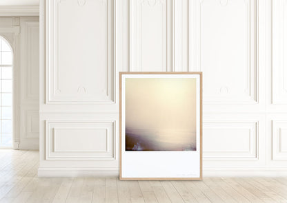 Décoration intérieur tirage Polaroid Deauville plage photo