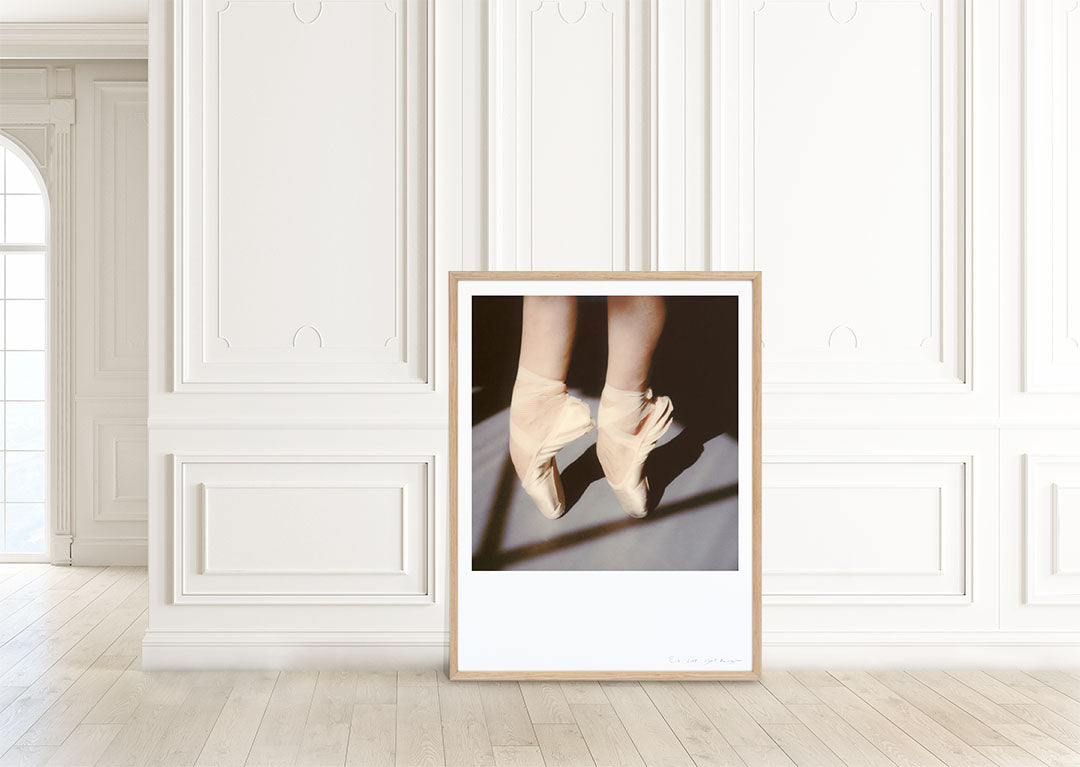 Décoration tirage Polaroid art danseuse ballet