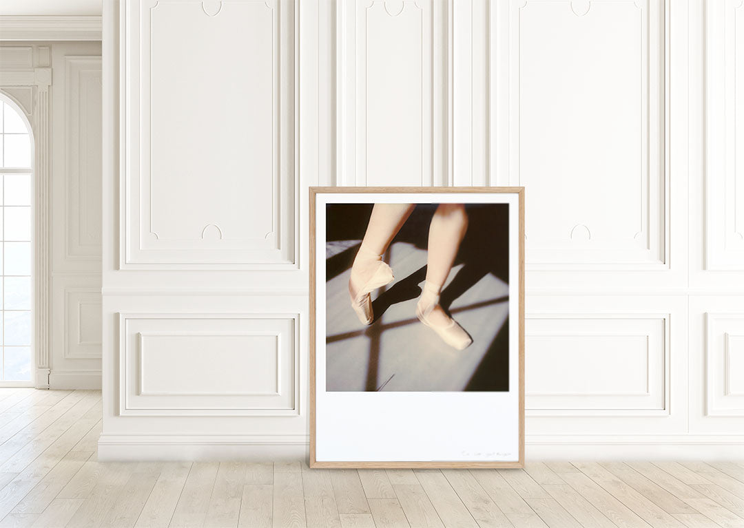 Décoration intérieur tirage Polaroid danseuse classique opéra paris
