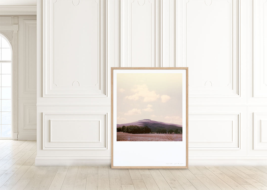 Décoration appartement Tirage Polaroid campagne Toscane italie