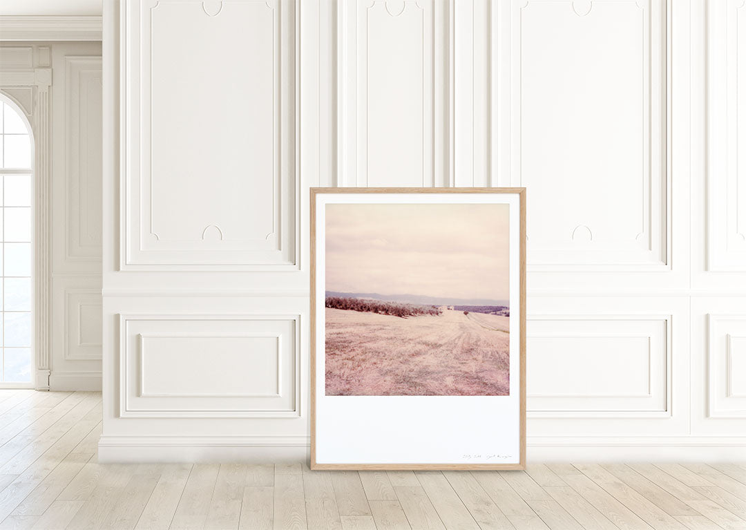 Décoration intérieur Polaroid campagne toscane italie