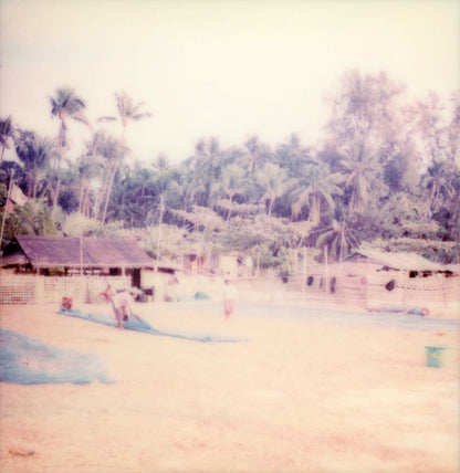 Polaroid plage birmanie