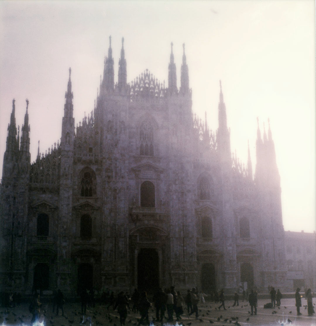 Polaroid cathédrale Milan
