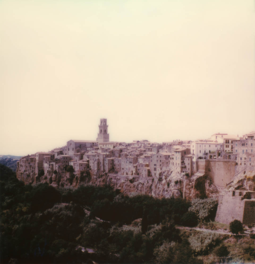Polaroid Village Italie Toscane