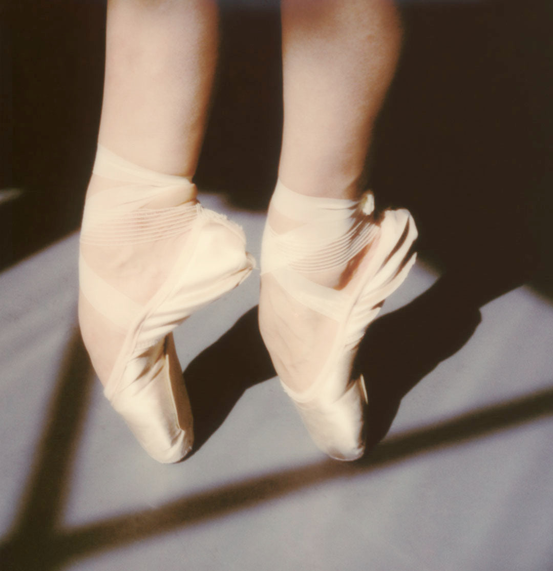 Polaroid pointes danseuse ballet 
