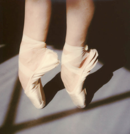 Polaroid pointes danseuse ballet 