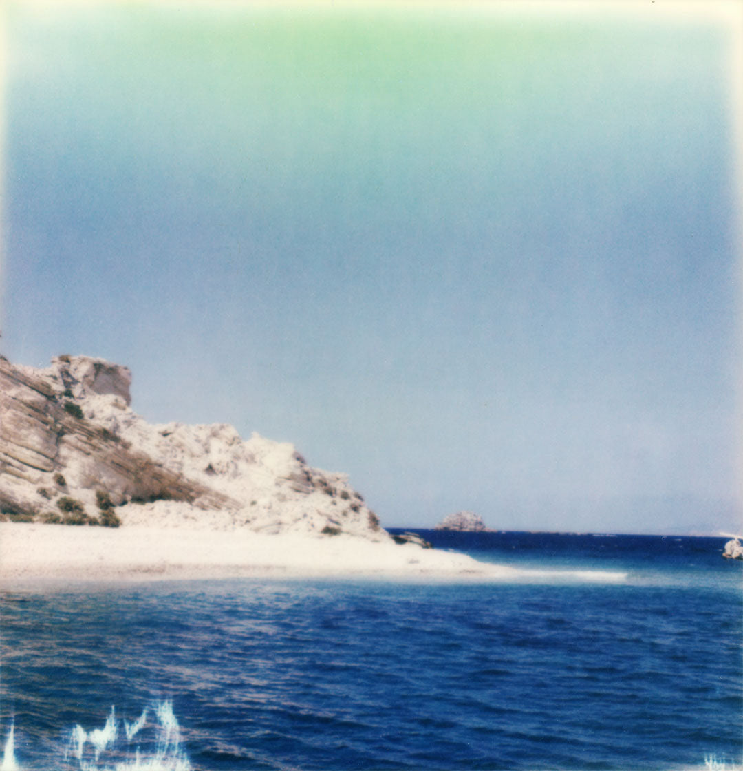 Polaroid mer grèce patmos