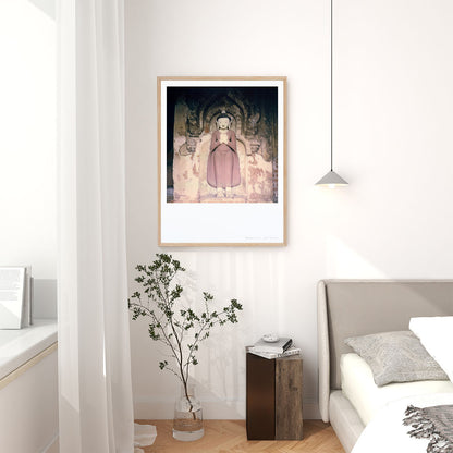 Tirage Polaroid - Bouddha rouge