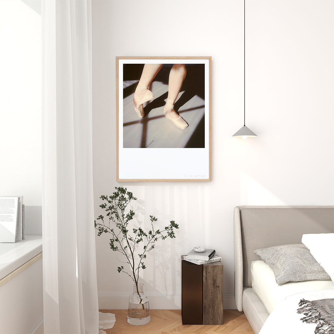 Décoration intérieur tirage Polaroid danseuse classique opéra paris