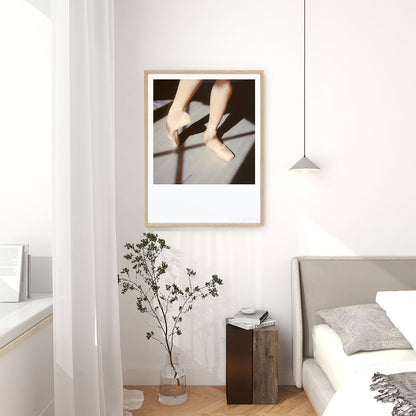 Décoration intérieur tirage Polaroid danseuse classique opéra paris