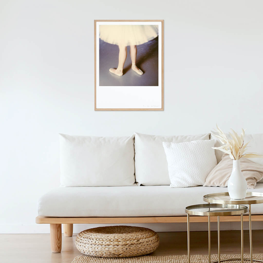 Décoration intérieur tirage Polaroid danse classique