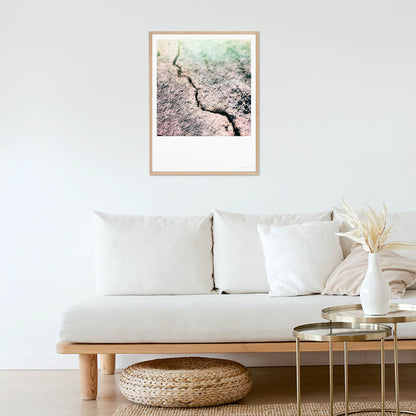 Décoration tirage polaroid fissure