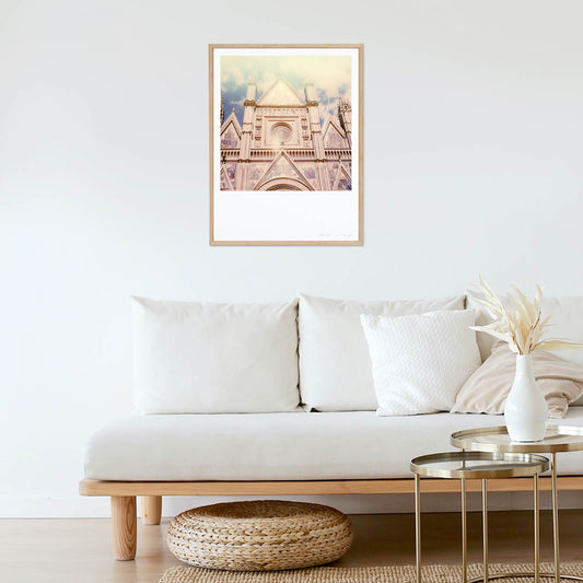 Décoration intérieur tirage Polaroid cathédrale orvieto