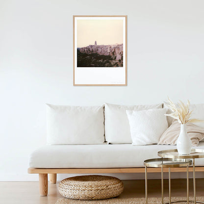 Décoration intérieur village tirage polaroid fine art