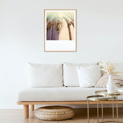Déco appartement tirage Polaroid Vierge Marie église