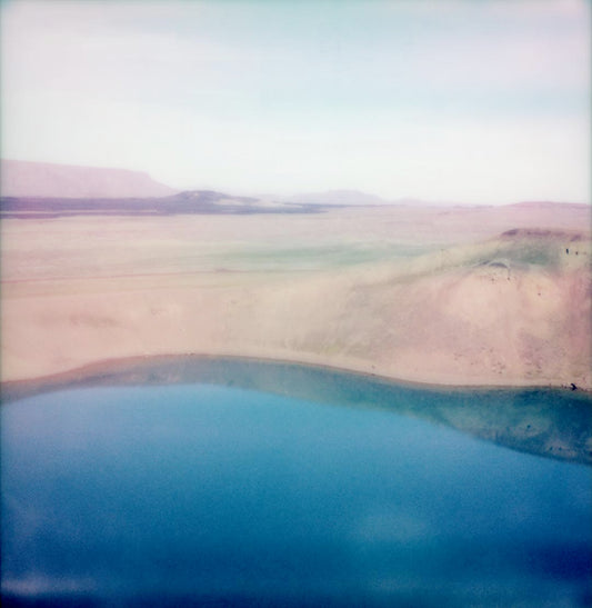 Polaroid Islande lac