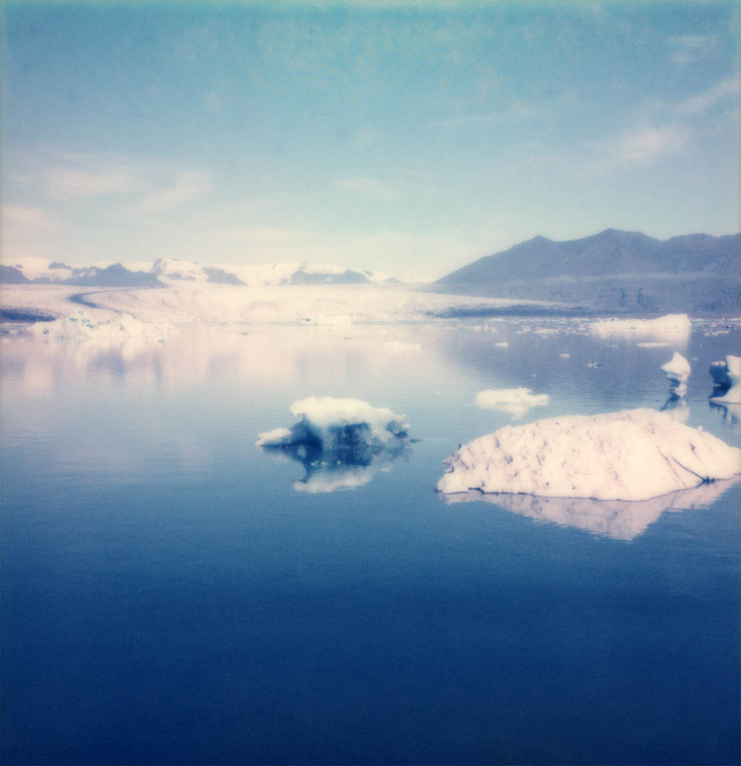 Polaroid Islande Iceberg 